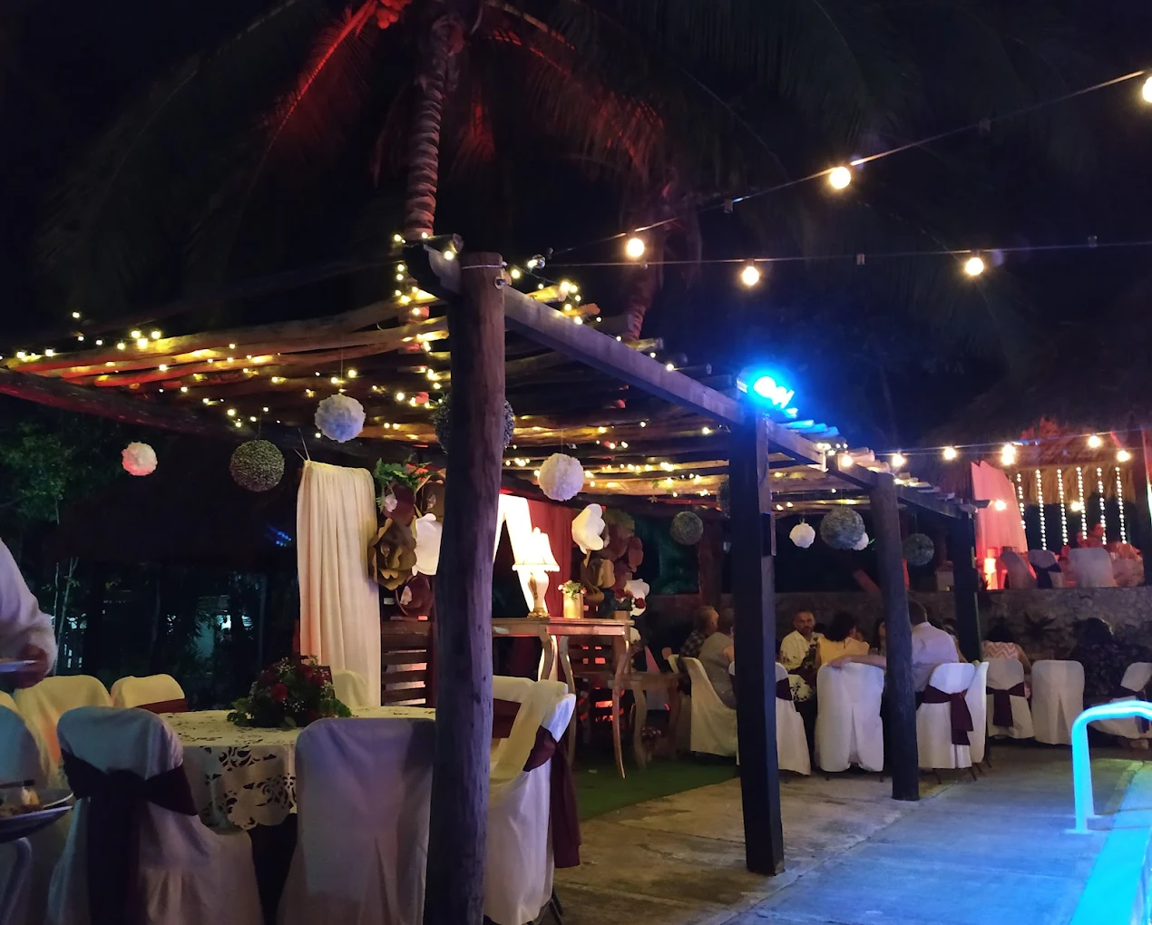 Evento nocturno privado en Quinta Juanes